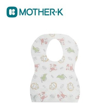 MOTHER-K 韓國 K-MOM小淘氣抛棄式柔軟圍兜(20入)