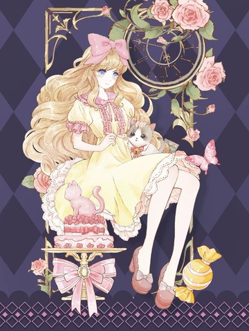 萊婭與米娜 PET 紙膠帶