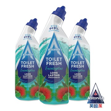 英國潔Astonish馬桶潔淨凝膠3入組(香味選擇)(750mlx3)