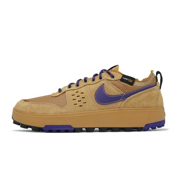 Nike 休閒鞋 C1TY PRM 男鞋 卡其 紫 Cordura 抗撕裂 麂皮 復古