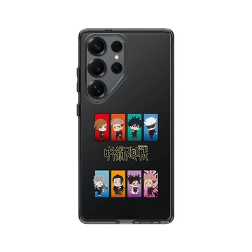 Galaxy S25 Ultra Clear 酷墨灰 - Jujutsu Kaisen 咒術迴戰 S2 - 澀谷事變Q版系列-全員集合