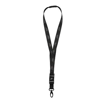 Nike耐吉 PREMIUM 黑色可拆式識別證帶 (N1004565034NS) 名牌帶 證件帶 手機掛繩 免孔頸繩 背帶 吊繩 防丟繩