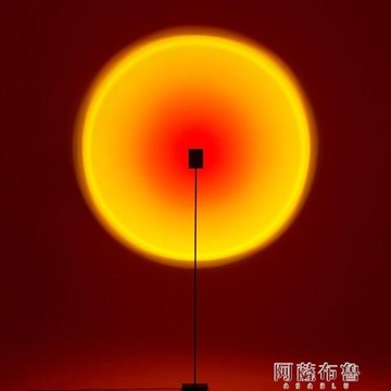 樂天精選~落地燈日不落投影落地燈創意彩虹裝飾mandalaki燈夕陽氛圍燈- 雙11全館免運