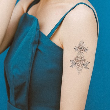 微刺青RC-795 可愛貓咪星人👑大邱紋身👑【T08Z1】新 小清新 假刺青輕紋身 防水 紋身 刺青 貼紙 T08