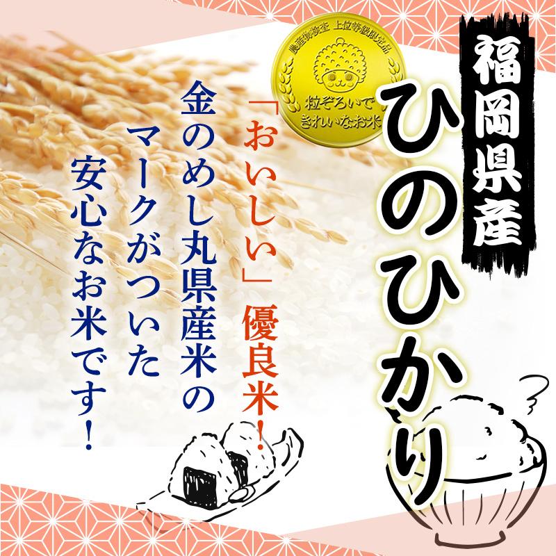 新米 金のめし丸 福岡産ひのひかり5kg