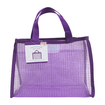 【100 Life Japan Can Do】CM-迷你托特包(紫色)(1入)