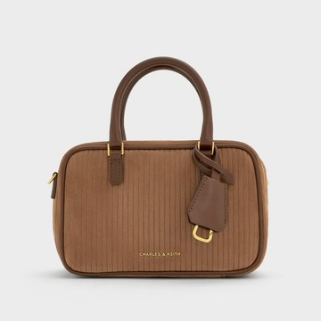 【CHARLES & KEITH】Sianna 燈芯絨托特包｜秋冬新品｜擁抱溫柔季節｜生日禮物｜快速出貨｜小CK