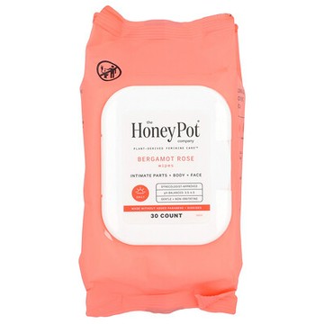 The Honey Pot Company, 弗手柑玫瑰濕巾，30 片