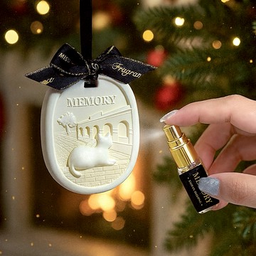 【快速出貨 🔥 買1送3】🐈 島嶼貓咪擴香 🌲 聖誕祝福禮盒 ⭐ 實用聖誕交換禮物【MISSPOCA】島嶼物語故事香氛 零酒精寵物友善/ 精油擴香掛飾 / 摩羯座生日禮物