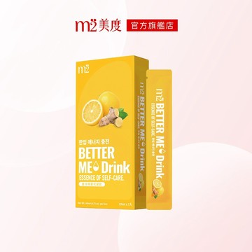 【m2美度】BETTER ME 薑汁檸檬代謝飲(7入/盒)