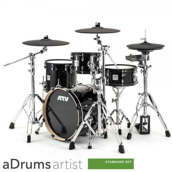 ATV （エーティーブイ） aDrums artist Standard set ADA-STDSET 推奨 ヘッドフォン  ブラックマット 