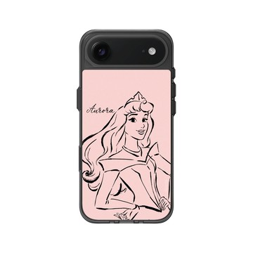 iPhone Air Clear (相機按鈕) 酷墨灰 - 迪士尼-公主系列 Disney Princess - 奧蘿拉