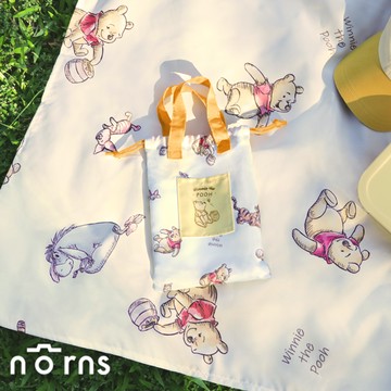 迪士尼小熊維尼野餐墊 Norns Original Design Disney 正版授權 防水野餐墊 附提袋