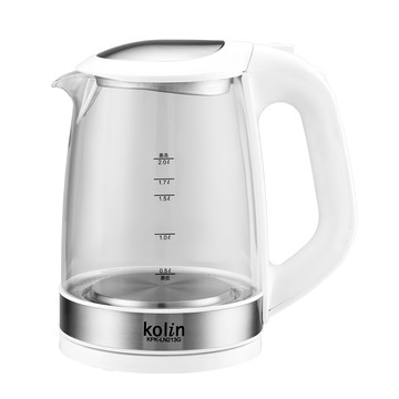 Kolin 歌林 玻璃快煮壺  KPK-LN213G  2L  1個