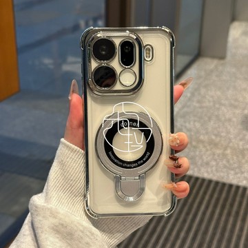 氣囊防摔 超薄磁吸支架 適用 OPPO A5 A3 X9 Reno 15 14 13 F 12 11 Pro 8 手機殼