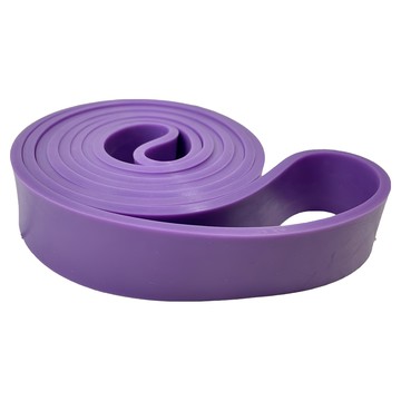 阻力帶 阻力80lb  長度106cm 厚度5mm  紫色  健身訓練  1個