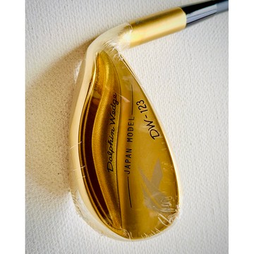 Kasco DW-123 金色閃亮海豚楔形挖起桿 碳纖維桿身 新發行