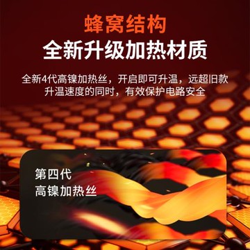 12V24V石墨烯冬季毛絨保暖汽車