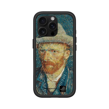 iPhone 16 Pro Mod NX 黑 - Van Gogh Museum - 戴灰氈帽的自畫像