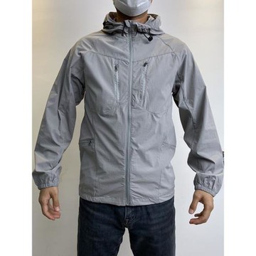 時尚都市男士防曬衣輕薄防風皮膚衣連帽外套純色春夏男款夾克