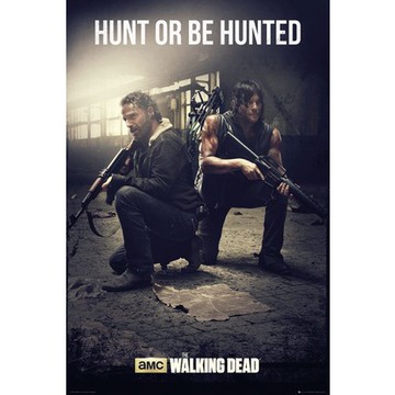 【陰屍路】 THE WALKING DEAD (hunt)英國進口海報