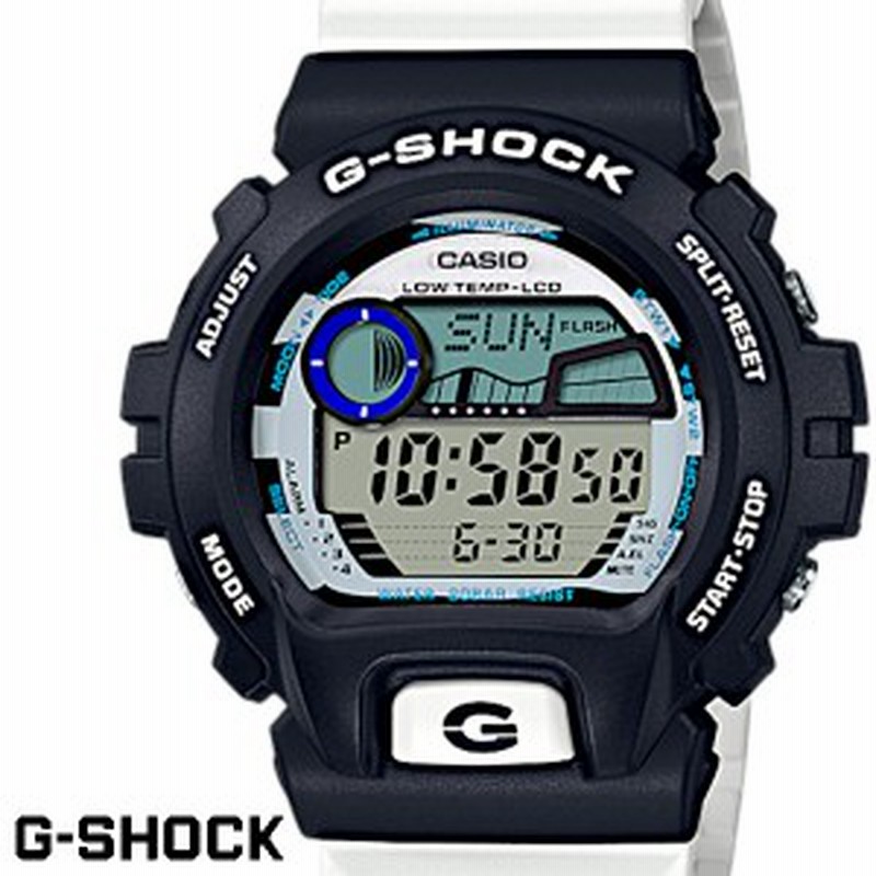 Casio G Shock ジーショック メンズ G Lide Gライド 腕時計 Glx 6900ss 1 タイドグラフ ブラック ホワイト 通販 Lineポイント最大1 0 Get Lineショッピング