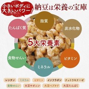 ふるさと納税 北海道くま納豆ひきわりミニカップ 30個 北海道登別市