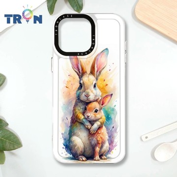 TRON IPHONE 16 PRO MAX 大小動物們-2 MAGSAFE 磁吸 防摔 太空殼 透黑 手機殼