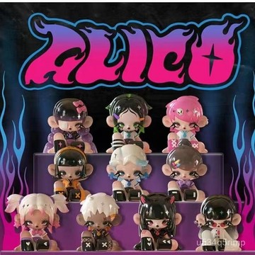 🎀臺灣出貨🎀盲盒手辦 潮玩公仔 汽車桌麵擺件 生日禮物 正版熱血女高係列盲盒可愛少女孩擺件娃娃公仔模型玩偶手辦禮品