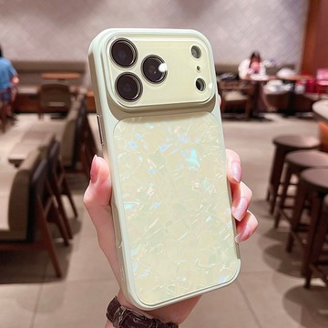高顏值貝殼紋手機殼 鏡頭全包保護 適用蘋果 iPhone 17pro 16 15 14 13 Promax 防摔殼保護套