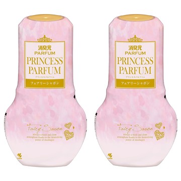KOBAYASHI 小林製藥 消臭元 PRINCESS 室內消臭芳香劑 400mL  2瓶