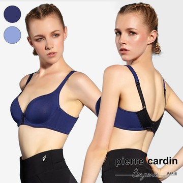 【pierre cardin 皮爾卡登女性內衣】高支撐運動風透氣罩杯內衣-C罩杯