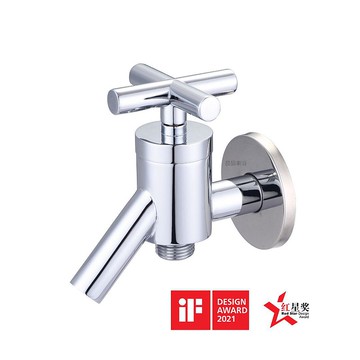【人水良品衛浴】十字雙出口水栓34-113 德國iF設計獎 紅星獎