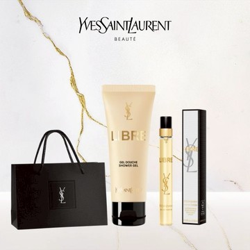 🔜快速出貨【YSL】獨家｜自由不羈輕奢香氛組｜淡香精10ML+潔膚露50ML｜奔放暖陽花草香調｜男女皆宜 |生日禮物
