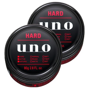 uno 徹底堅持髮腊  80g  2罐