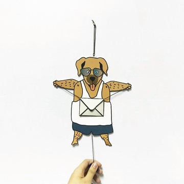 麻甩狗 + 小信封 / 活動心意卡