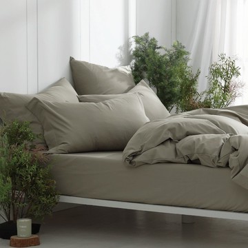 好關係 HAOKUANXI | 苔蘚森林-輕柔長纖棉床包枕套組