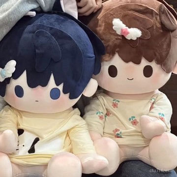 名創優品✨盜墓筆記影視週邊張起靈吳邪屬性40cm可愛高顔值陪伴棉花娃娃送人明星娃娃換裝玩偶禮物交換禮安撫娃娃人偶抱枕