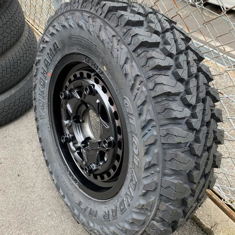 ジムニー JB64 JB23 JA BDX08 ヨコハマ ジオランダー MT G003 185/85R16 175/80R16 195R16 タイヤホイールセット 16インチ