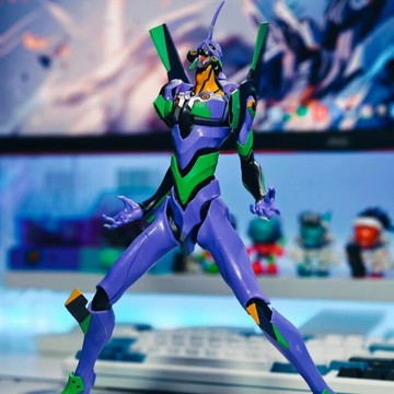 ev暴走初號機雞紫螳螂福音戰士零二號機新世紀模型模型玩具禮物