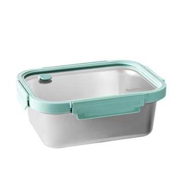 【康寧密扣Snapware】Eco Lightweight 316可微波/可直火/不鏽鋼保鮮盒1250ml