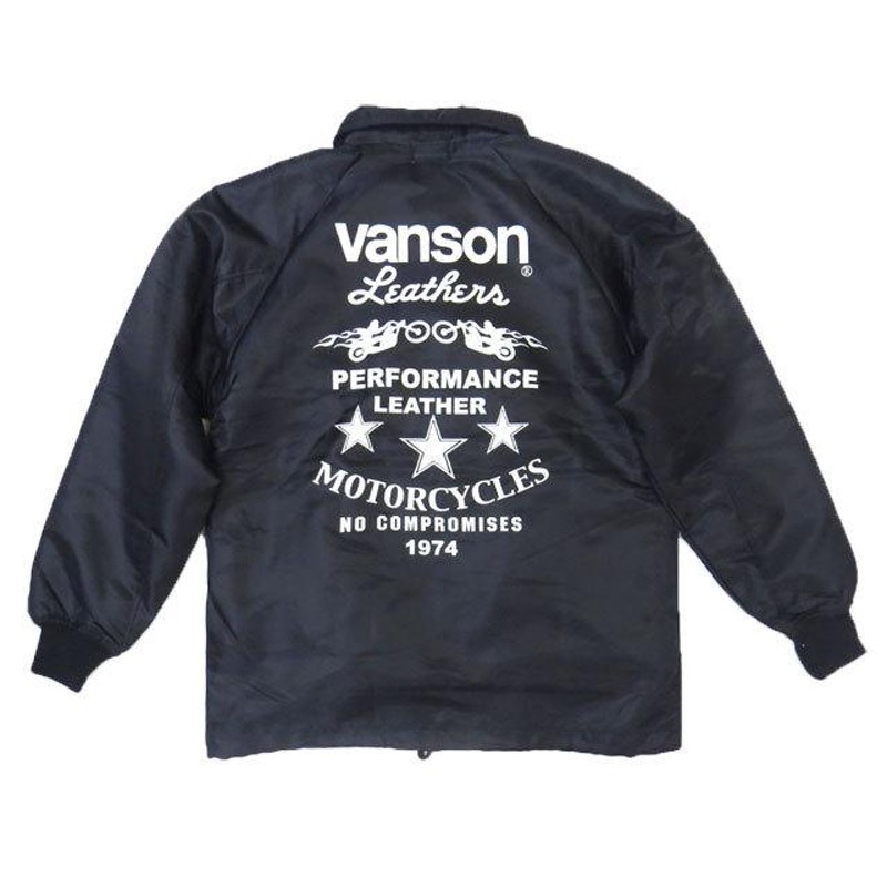 VANSON ボアライナーコーチジャケット バンソン ナイロンジャケット