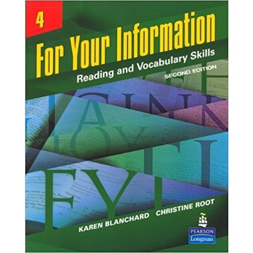 For Your Information E Student Book