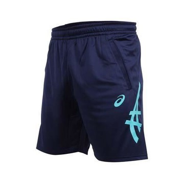 ASICS 男長版球褲-吸濕排汗 訓練 運動 台灣製