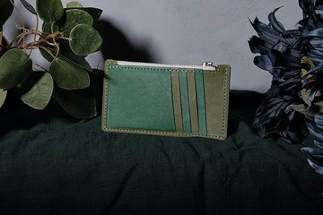 【環保永續】DUO雙生系列 多用途卡袋 名片夾 零錢包 皮革紙 環保