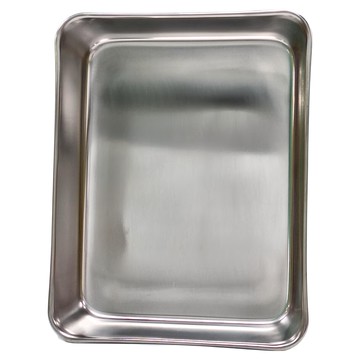 霜山 日本製進口不銹鋼抗菌託盤 15枚取 小貨  29 x 22.5 x 5cm  1個  不銹鋼托盤