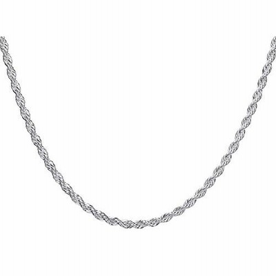 Cutesmile Fashion 925 Jewelry Classic 2mm/3mm/4mm Distort Rope Beautiful St