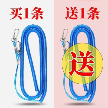📣爆款推薦📣【買一送一】魚竿鋼絲失手繩溜魚器大物防脫護竿繩放桿繩釣魚用品 NFFT