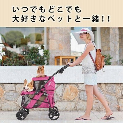 ペットカート イビヤヤ ダブルデッカー ペット バス ibiyaya 2段