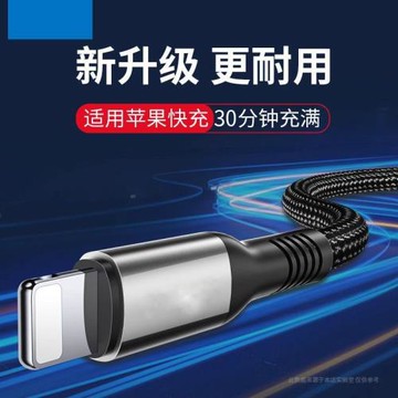 適用蘋果13快充數據線iPhone14充電線11手機iPad充電器閃充